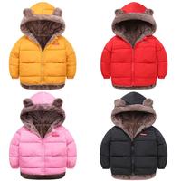 Gambar Jaket Winter Anak / Mantel Musim Dingin Anak / Jaket Bulu Anak Tebal / Jaket Salju Anak Fashion - Red, 100 dari Kelambies undefined 3 Tokopedia
