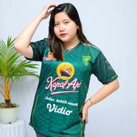 Gambar Jersey Sport Bola Persebaya Surabaya Home121 Gratis Request Nama Dan Nomor Punggung Bahan Dryfit Milano - Atasan, Anak, S dari jersey ngapak undefined 1 Tokopedia
