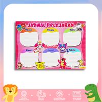 Gambar Poster Anak Jadwal Pelajaran Gambar Karakter Belajar Karton - Cowok dari Unity Collection undefined 5 Tokopedia