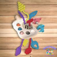 Gambar HAPPYTOYS.888 #C29 Mainan Edukasi Bayi Multifungsi Pop It Teether Bayi Tarik Panjang Mainan Gigitan Bahan Silikon Bentuk Botol Susu BPA Free Mainan Edukasi Montessori 4 In 1 Bahan Silikon - Cream dari Happytoys.888 undefined 1 Tokopedia