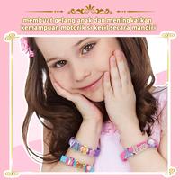 Gambar DIY Set Gelang Manik-Manik - Mainan Kreatif Anak, Hadiah Unik untuk Membuat Perhiasan Sendiri Habibi Toys - DIY Set 2 dari Habibi toys_NEW undefined 4 Tokopedia