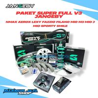 Gambar PAKET SUPER FULL V3 UPGRADE CVT JANGEBY NMAX AEROX LEXY FAZZIO FILANO MIO M3 MIO J MIO SPORTY PAKET KIRIAN JANGEBY PAKET UPGRADE KIRIAN JANGEBY FULLSET - Aerox old, Miling dari MAKMUR JAYA SHOP1718 undefined 1 Tokopedia