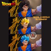 Gambar Statue Action Figure Dragon Ball Vegito Vegetto 3 headed YunQi studio design recast - Warna dari INDOACTIONFIGURE undefined 4 Tokopedia