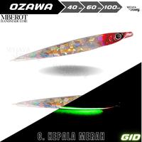 Gambar [ OZAWA ] Umpan Mancing Laut MBEROT Metal Jig OEM Glow In Dark Speed Vertical 40 60 100 GR Wijaya Fishing  Lure Pancing - A, 40GR dari WIJAYA FISHING undefined 5 Tokopedia