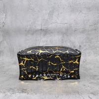 Gambar Tempat Tissue Keramik Segi Marble Formia - Hitam dari MEKAR INDAH Houseware_NEW undefined 2 Tokopedia