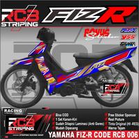 Gambar Striping Fiz R - Stiker Sticker Striping Variasi Lis Yamaha Fiz R Road Race - Sticker Fizr Motif Gold Racing RCB 006 - A dari RCB STICKER undefined 2 Tokopedia