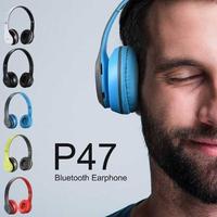 Gambar P47 Headphone Wireless Bluetooth Stereo 5.0+EDR Pure Bass - Random dari lapakokesip undefined 3 Tokopedia