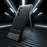Gambar Case For Samsung Galaxy S23 Ultra Plus Spigen Rugged Armor Carbon Casing - S23 Ultra, Matte Black dari Spigen Indonesia undefined 3 Tokopedia