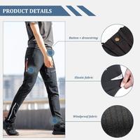 Gambar CYCLEMAXX By ROCKBROS D21 Celana Panjang Sepeda Olahraga Cycling Sports Pants Trouser Running Hiking - Black, 2XL dari Maxxiebike undefined 4 Tokopedia