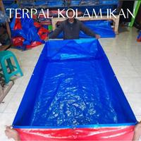 Gambar TERPAL KOLAM IKAN    200×100×50 TYPE A5 KOREA SUPER QUALITYY dari istana terpal store undefined 4 Tokopedia