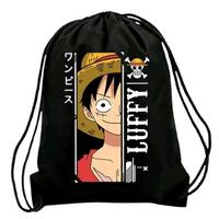 Gambar Tas Serut Multi Fungsi / Tas penyimpanan Peralatan Olahraga & Perlengkapan Sekolah - Luffy dari Toya Collection undefined 2 Tokopedia