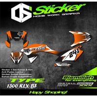 Gambar 1300 Sticker Striping List Variasi Motor KLX BF/G/SE Motif Grafis Keren - biru tua dari Ds Striping Stiker undefined 5 Tokopedia