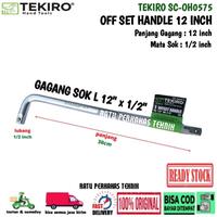 Gambar GAGANG KUNCI SOK L 1/2 x 12 INCH TEKIRO ORIGINAL / HANDLE OFF SET SC-OH0575 SHOCK SOCK STANG SOK - -, - dari Ratu Perkakas Teknik undefined 2 Tokopedia