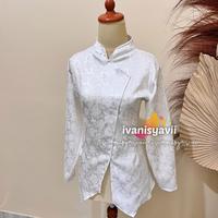 Gambar Kebaya Janggan / Gadis Kretek | Body Sepinggang / Body Panjang - Warna Putih - (Janggan - Sepinggang), (Standar) dari ivanisyavii undefined 4 Tokopedia