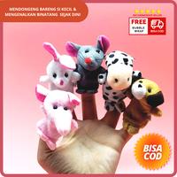 Gambar ( Bisa COD ) Mainan Edukasi Edukatif Bayi Balita Cowok Cewek Perempuan 1 2 3 Tahun Th Montessori Boneka Jari Tangan Binatang 5 Hewan Animal Finger Puppet Dari Galerideunik Toys - Animal Finger Puppet dari galerideunik undefined 1 Tokopedia
