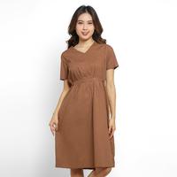 Gambar Cressida Ladies Blouse Tunik Wanita Brown - LYDAS.GB709C dari Cressida undefined 2 Tokopedia