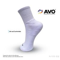Gambar Kaos kaki basic olahraga AVO S-VO 02 - Abu dari Avo Eternity Socks undefined 1 Tokopedia