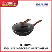 Gambar IDEALIFE Panci Penggorengan IL-30WK Kitchenware - diameter 28 cm dari CANDI ELEKTRONIK undefined 1 Tokopedia