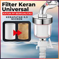 Gambar Filter Air Kran Universal Saringan Air Kran Bahan Katun PP 1/2 Inch Filter Keran Kran Air Kepadatan Tinggi dari Synnove Indonesia undefined 1 Tokopedia