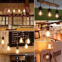 Gambar Lampu Bohlam Filamen Led Edison Bulb / Lampu Cafe Gantung Bohlam Pijar - S14 Kaca Bening, 2 Watt dari LED Smart Home undefined 3 Tokopedia