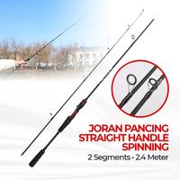 Gambar COD Joran Pancing Spinning Laut Sungai Kolam Ikan Galatama Bahan Carbon Fiber Lentur Dan Kuat Panjang 2.4 2.1 1.8 Mater KBW - 1.8 Meter, Hitam dari AEP STORE_NEW undefined 1 Tokopedia