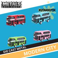 Gambar Mainan Diecast Mobil Bus Modern City Miniatur Bis Tingkat Double Decker ar project miniatur bus - Merah Muda dari KutakKutik undefined 1 Tokopedia
