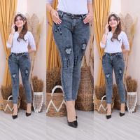 Gambar DISTORY CELANA JEANS SOBEK SNOW WANITA // RIPPED JEANS SNOW PANJANG - DISTORY-SNOW BLUE, 27 dari KASYFA FASHION undefined 4 Tokopedia