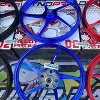 Gambar VELG ENKEI 525 CNC ANODIZE DOUBLE DISC MX KING MX NEW MX 135 ORIGINAL DYNOPRO MALAYSIA - 525 MX KING MERAH DYNOPRO dari Sedulur Part undefined 3 Tokopedia