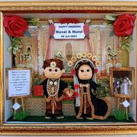 Gambar Kado Pernikahan Jawa Frame 30x25. Kado Nikah Unik. Kado Sahabat dari trisatiyah undefined 1 Tokopedia