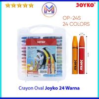 Gambar Crayon Joyko 24 Warna OP-24S  / Oil Pastel Krayon Oval dari Majumandiri333 undefined 1 Tokopedia