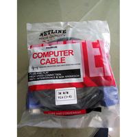 Gambar Kabel VGA Netline 3M / Vga Cable male to male 3 meter dari Data Point Cellindo undefined 1 Tokopedia