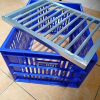 Gambar Green Leaf Bak sortir Alat Sortir Ikan Lele Aluminium 2203L & Keranjang 45x35x27cm Praktis Tidak Berkarat Sudah Termasuk Keranjangnya - 1kg isi 4 ekor, dg keranjang 47x35cm dari Qastollele undefined 3 Tokopedia