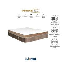 Gambar Informa Sleep Belgio Kasur Mattress Memory Foam Matras Medium Firm Kasur Tidur Queen Perlengkapan Kamar Tidur - 160x200cm dari Informa Indonesia undefined 1 Tokopedia