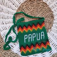 Gambar tas noken papua/tas rajut papua/tas selempang pria/wanita - J, 23 x 25 dari Grosir rajut jogja undefined 4 Tokopedia