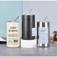 Gambar Tumbler Ice Americano Sugar Free 600 ML | Termos Tumblr Stainless Steel Cangkir Botol Minum Stenlis Kopi Cup Portable - AmericanoCream dari Vionas Corner undefined 2 Tokopedia