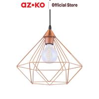 Gambar AZKO Eglo Tarbes Lampu Gantung Hias Hanging Lamp Decorations Lighting Plafon Light Decoration Lampu Langit Langit Dekorasi Interior Ceiling Light Home Decor - Bronze, 1L medium dari AZKO ID undefined 1 Tokopedia