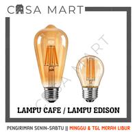 Gambar CASA MART Lampu Edison LED Filamen Bohlam Pijar Kuning Lampu Gantung Cafe Resto Dekorasi Vintage Warkop - ST64 dari CASA MART undefined 1 Tokopedia