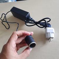Gambar Adaptor ac to dc jack mobil ke Listrik Rumah Converter Listrik Ac ke Lighter Mobil - Sesuai foto iklan, Standar, Standar dari Eleven Indonesia undefined 1 Tokopedia