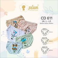 Gambar CD / Celana Dalam Anak PLUM 611 - L dari Gracia Underwear Solo undefined 1 Tokopedia