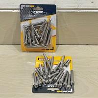 Gambar PROBOLT BAUT MESIN MOS BAK KANAN KIRI FULL STAINLESS TIGER MEGAPRO GL PRO MAX CB MERK - Baut Probolt (01) dari Gv Motor undefined 3 Tokopedia