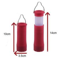 Gambar Lampu tenda / Lampu emergency / Lampu Gantung dan Senter Model Latern - Merah dari Kadventure undefined 2 Tokopedia