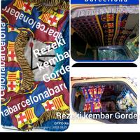 Gambar Tirai gorden mobil 1paket 3 barang kain flapon atap kabin mobil truk hino fuso dan sejenisnya - Doraemon, pic_up ss/ sejenisnya dari Kembar Gorden Variasi_NEW undefined 5 Tokopedia