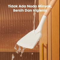 Gambar Spatula Silikon Tahan Panas Sodet Gagang Katu Aesthetic Sutil Anti Lengkep Warna Estetik - Pink | F193-2 dari Aimilo Semarang undefined 5 Tokopedia