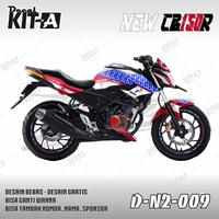 Gambar decal stiker motor New CB 150 R MOTIF RACING MANDALIKA D-N2-009 - Ekonomis dari Decal Kita jogja undefined 1 Tokopedia