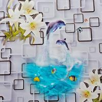 Gambar Murah Wallpaper Sticker Dinding Abu-abu Kotak Ikan Lumba-lumba 3 Dimensi Elegan Cantik Lucu 10 m - Ikan Lumba dari Gudang Wallpaper Malang undefined 3 Tokopedia