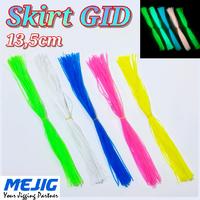 Gambar Rubber Skirt GID utk Assist Hook Jump Frog Tai Kabura Glow In The Dark - Hijau, 30 Helai dari MeJig Fishing undefined 3 Tokopedia