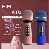 Gambar Mic Karaoke Wireless Speaker Portable Ws-898 Microphone Bluetooth Logam Mikrofon - Biru dari Fortune Shop48 undefined 1 Tokopedia