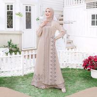 Gambar Sarimbit Eksis 222 Savanah Tan - Gamis Anak, 0 dari Sri Collection Karawang undefined 2 Tokopedia