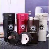 Gambar Thermos Kecil Mini Termos kopi Stainless Steel Vacum Tumbler 380ml - Putih dari Afdhal stationery undefined 1 Tokopedia