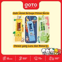 Gambar Goto [COD] Weisen Set Paket Alat Tulis Penghapus Serutan Pensil Penggaris - YELLOW dari Goto Living undefined 3 Tokopedia